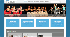 Desktop Screenshot of lag-tanz-bayern.de